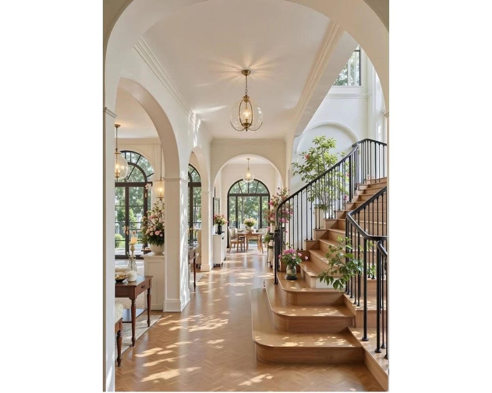 Nhà phố Địa Trung Hải ưu tiên kiểu thiết kế không gian mở