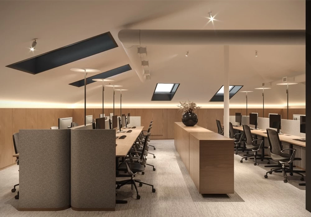 Mẫu thiết kế văn phòng theo phong cách Minimalism