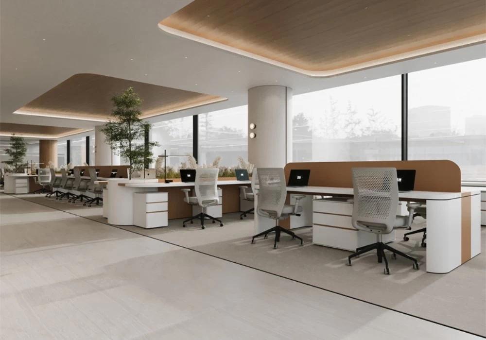 Mẫu thiết kế văn phòng sang chảnh theo phong cách Minimalism