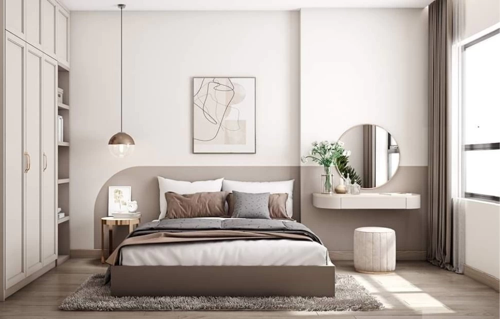 Kiến trúc Scandinavian thường lấy tông màu trắng làm chủ đạo