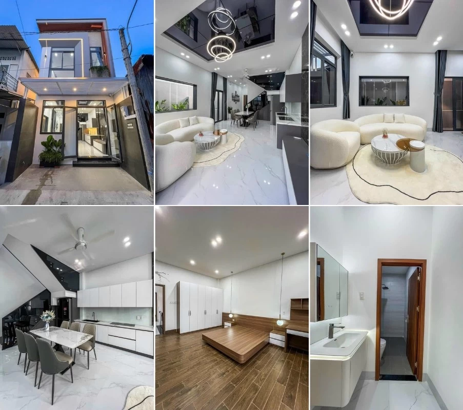 Công trình nhà phố 2 tầng 2 phòng ngủ