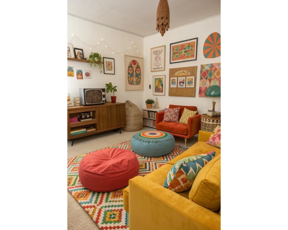 Đồ nội thất Retro có kiểu dáng gọn gàng và mang nét đặc trưng của thời kỳ trước