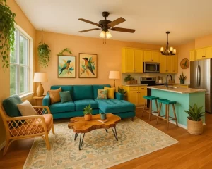 Phong cách nội thất Retro