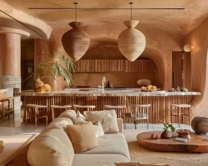 Không gian nội thất theo phong cách Rustic