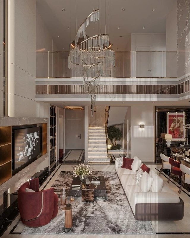 Căn hộ Duplex có thiết kế thông tầng