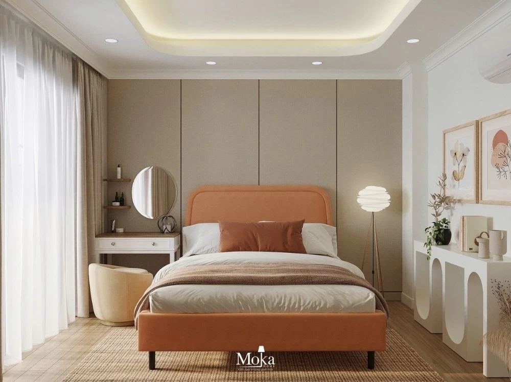 Không gian phòng ngủ ấm cúng, thoải mái