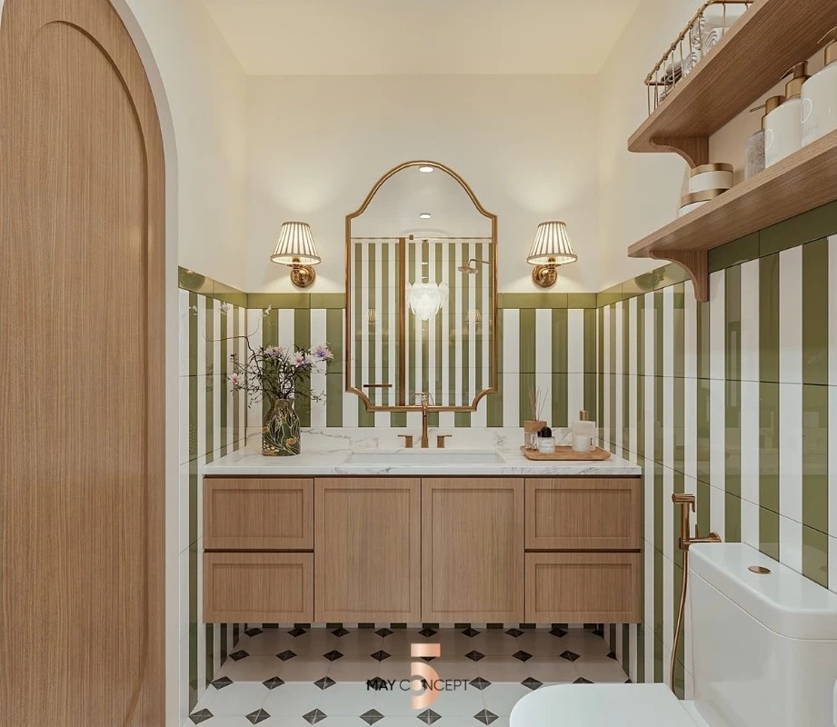 Góc lavabo xinh xắn