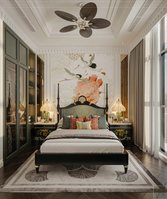 Thiết kế phòng ngủ Penthouse ấm cúng, thanh lịch