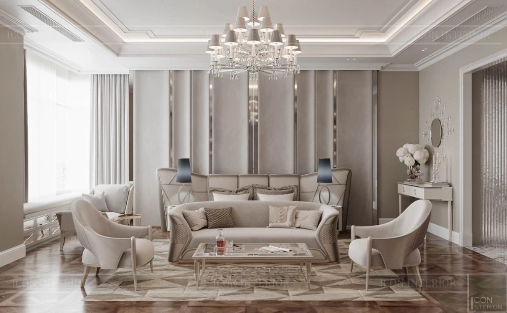 Không gian căn hộ Penthouse đầy tinh tế, thanh lịch
