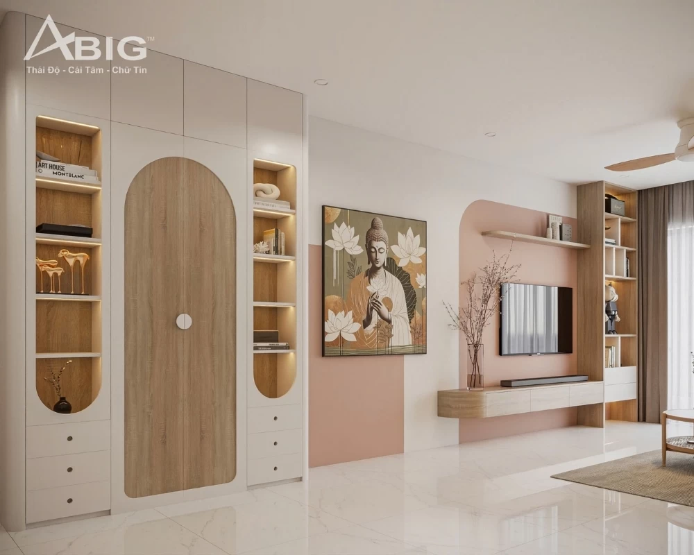 Mẫu thiết kế nội thất tinh tế, luxury cho căn hộ chung cư Celadon City rộng 119m2