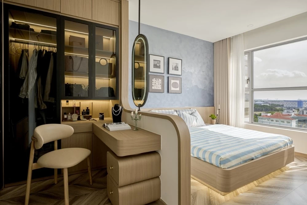 Mẫu thiết kế nội thất chung cư phong cách Scandinavian hiện đại, tiện nghi