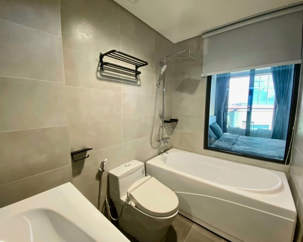 Mẫu thiết kế nhà vệ sinh chung cư phong cách Scandinavian diện tích nhỏ