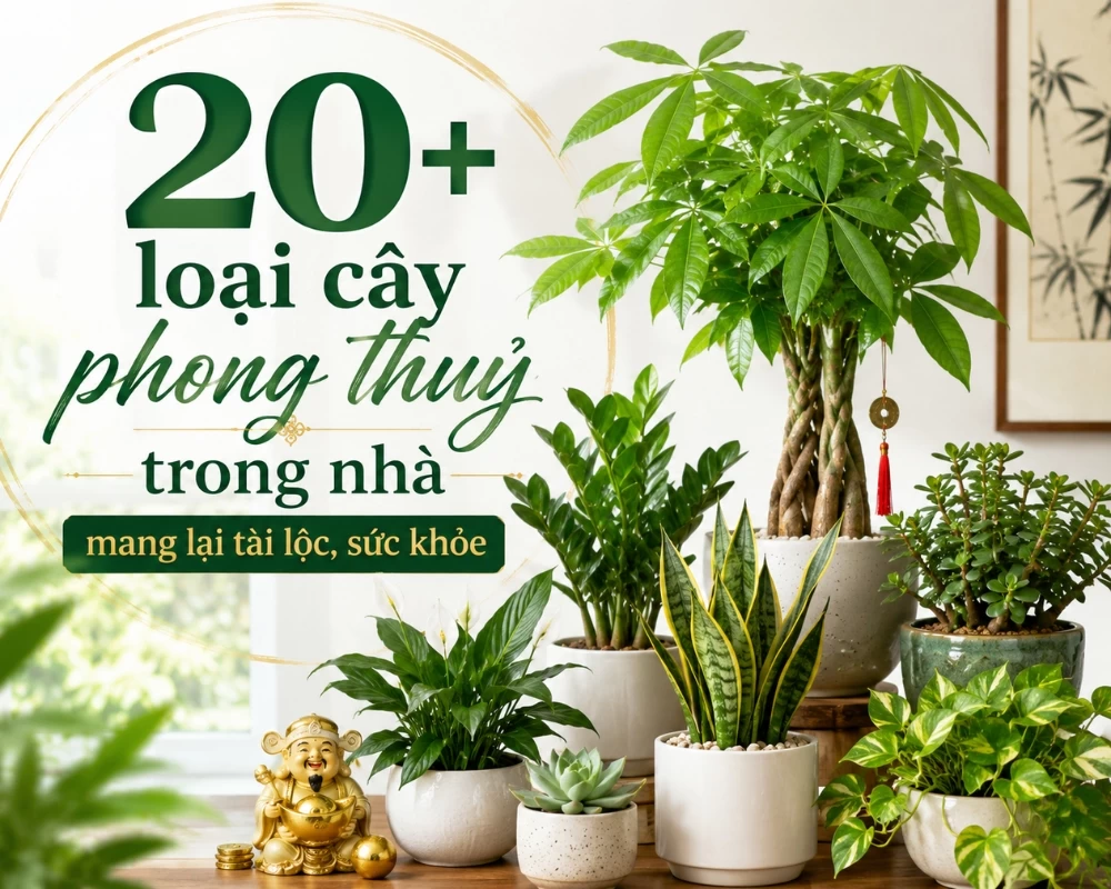 Cây phong thuỷ trong nhà