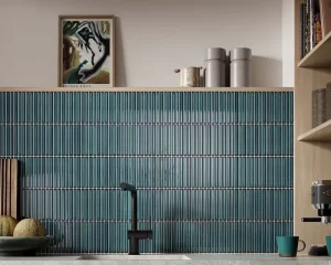 Gạch mosaic ốp tường nhà bếp