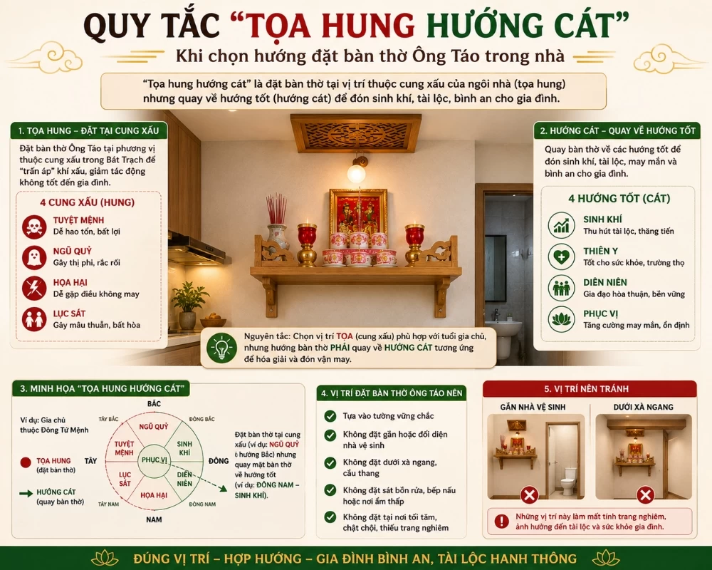Quy tắc "Tọa hung hướng cát"
