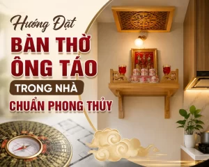 Hướng đặt bàn thờ Ông Táo trong nhà