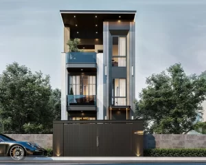Nhà phố 3 tầng