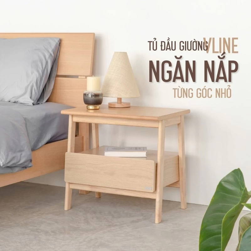 Mẫu kệ đầu giường nhỏ gọn