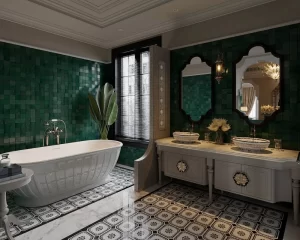 Phòng tắm Indochine