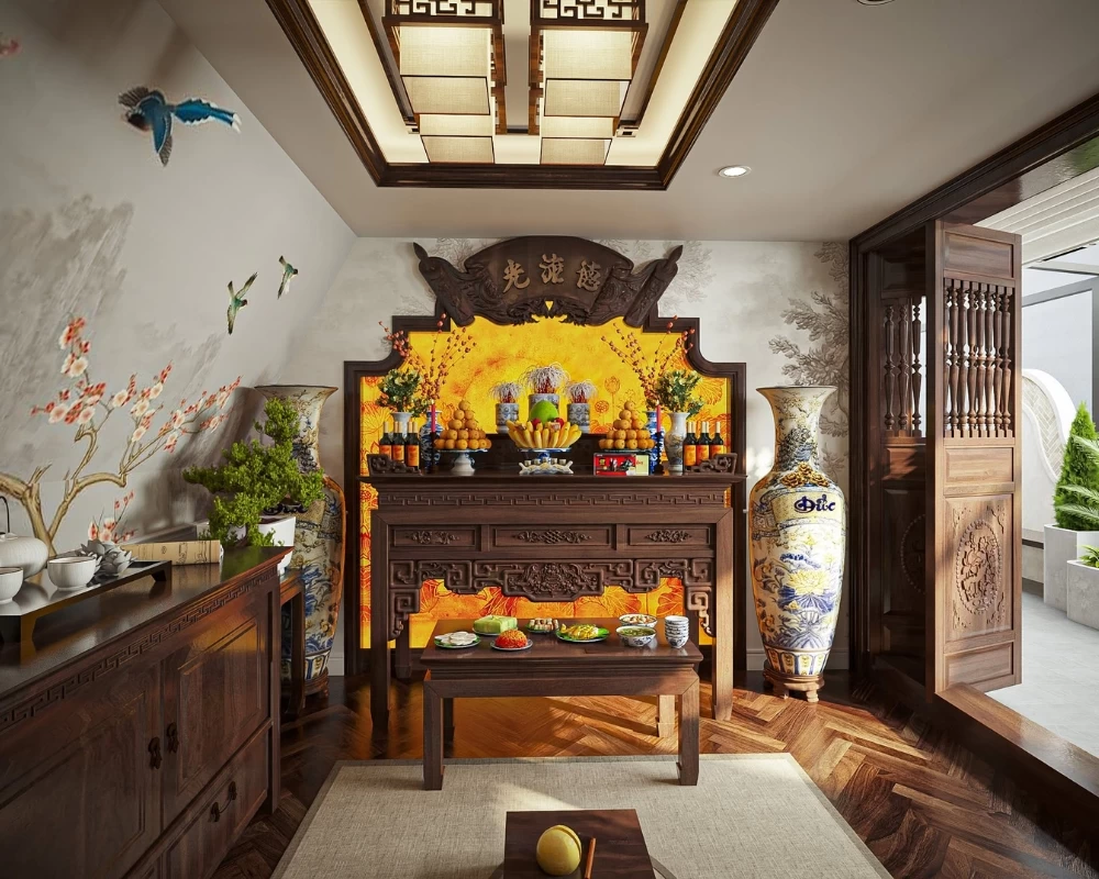 Phòng thờ Indochine